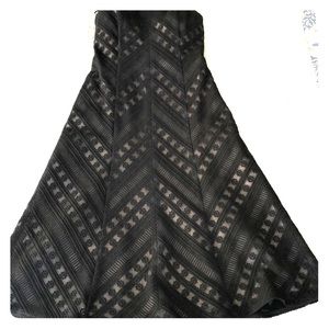 Ann Taylor Aline dress in black lace